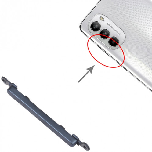 Pour le bouton de contrôle du volume Motorola Moto G82 (noir) SH626B1779-04