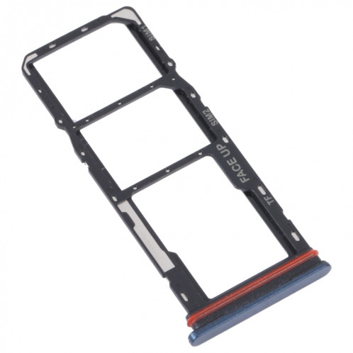 Pour Motorola Moto G42 Plateau de carte SIM + Plateau de carte SIM + Plateau de carte Micro SD (Noir) SH630B1639-04