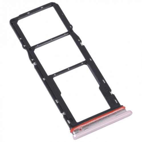 Pour Motorola Moto G42 Plateau de carte SIM + Plateau de carte SIM + Plateau de carte Micro SD (Or) SH630J472-04