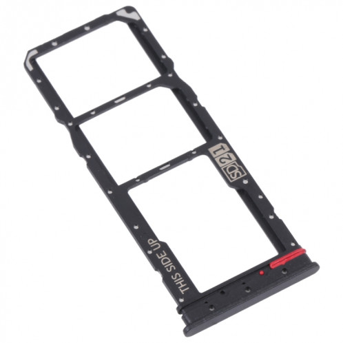 Pour Motorola Moto G32 Plateau de carte SIM + Plateau de carte SIM + Plateau de carte Micro SD (Noir) SH631B148-04