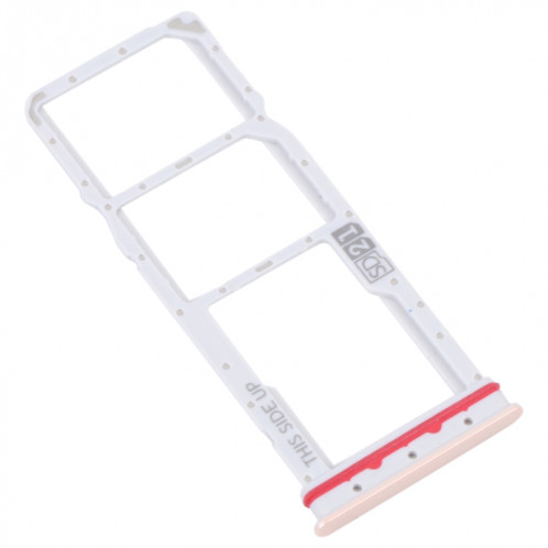 Pour Motorola Moto G32 Plateau de carte SIM + Plateau de carte SIM + Plateau de carte Micro SD (Or) SH631J1983-04