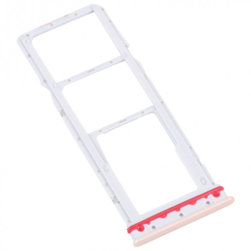 Pour Motorola Moto G32 Plateau de carte SIM + Plateau de carte SIM + Plateau de carte Micro SD (Or) SH631J1983-04