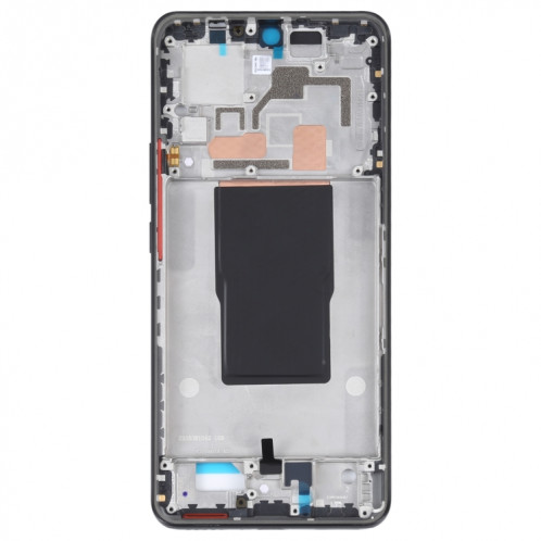 Pour Xiaomi Redmi K50 Ultra / 12T / 12T Pro Original Front Housing LCD Frame Bezel Plate (Black) SH645B1430-06