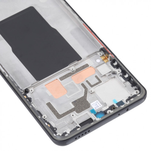 Pour Xiaomi Redmi K50 Ultra / 12T / 12T Pro Original Front Housing LCD Frame Bezel Plate (Black) SH645B1430-06