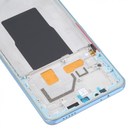 Pour Xiaomi Redmi K50 Ultra / 12T / 12T Pro Boîtier avant d'origine LCD Frame Bezel Plate (Bleu) SH645L614-06
