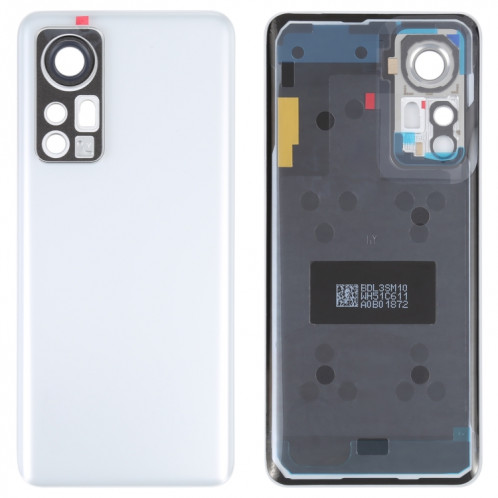 Pour le couvercle arrière de la batterie d'origine Xiaomi 12S (blanc) SH48WL1090-06