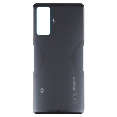 Pour Xiaomi Poco F4 GT Couvercle arrière de la batterie d'origine (noir) SH50BL1140-06