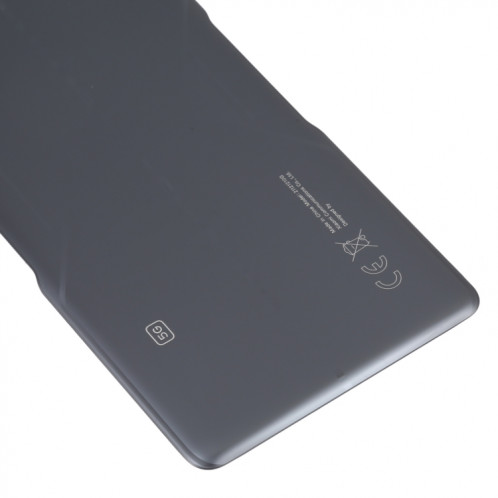 Pour Xiaomi Poco F4 GT Couvercle arrière de la batterie d'origine (noir) SH50BL1140-06