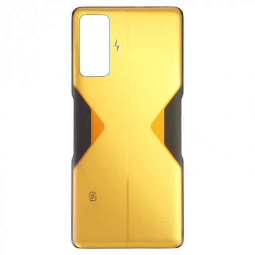 Pour Xiaomi Poco F4 GT Couvercle arrière de la batterie d'origine (jaune) SH50YL1921-06