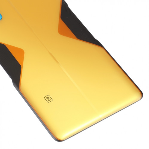 Pour Xiaomi Poco F4 GT Couvercle arrière de la batterie d'origine (jaune) SH50YL1921-06