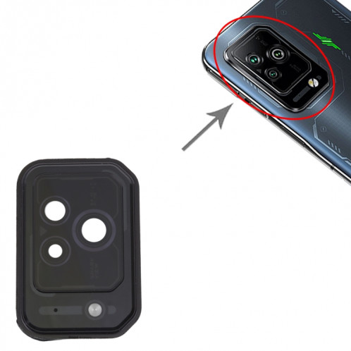 Pour le couvercle d'objectif de caméra Xiaomi Black Shark 5 Pro / Black Shark 5 SH5651543-04