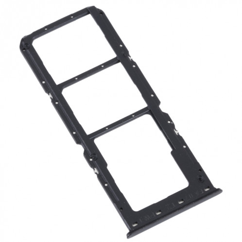 Pour OPPO A52 4G Plateau de carte SIM + Plateau de carte SIM + Plateau de carte Micro SD (Noir) SH666B946-04