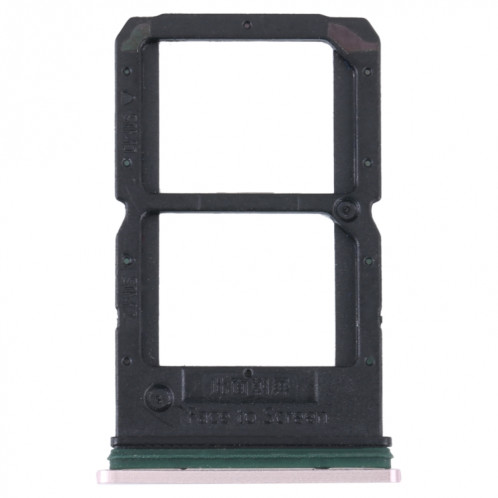 Pour OPPO Reno Plateau de carte SIM + Plateau de carte SIM / Micro SD (Or) SH667J10-04