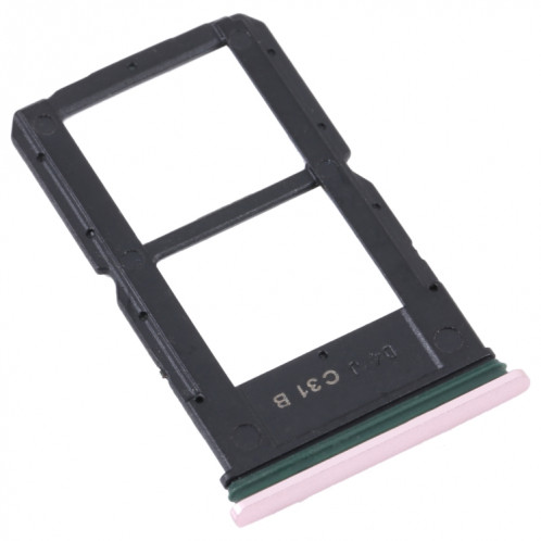 Pour OPPO Reno Plateau de carte SIM + Plateau de carte SIM / Micro SD (Or) SH667J10-04
