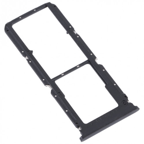 Pour OPPO A55 5G / A53S 5G Plateau de carte SIM + Plateau de carte SIM + Plateau de carte Micro SD (Noir) SH676B1076-04