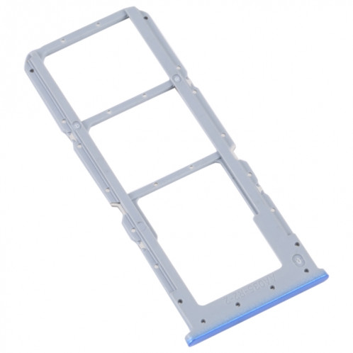 Pour OPPO A55 5G / A53S 5G Plateau de carte SIM + Plateau de carte SIM + Plateau de carte Micro SD (Bleu) SH676L379-04