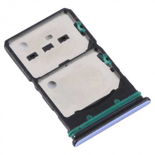 Pour OPPO Reno7 5G China / Reno7 5G Plateau de carte SIM + Plateau de carte SIM + Plateau de carte Micro SD (Bleu) SH683L1833-04
