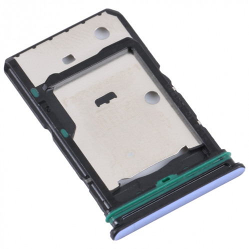 Pour OPPO Reno7 5G China / Reno7 5G Plateau de carte SIM + Plateau de carte SIM + Plateau de carte Micro SD (Bleu) SH683L1833-04