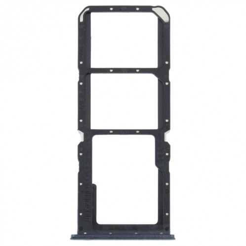 Pour OPPO K9x Plateau de carte SIM + Plateau de carte SIM + Plateau de carte Micro SD (Noir) SH684B638-04