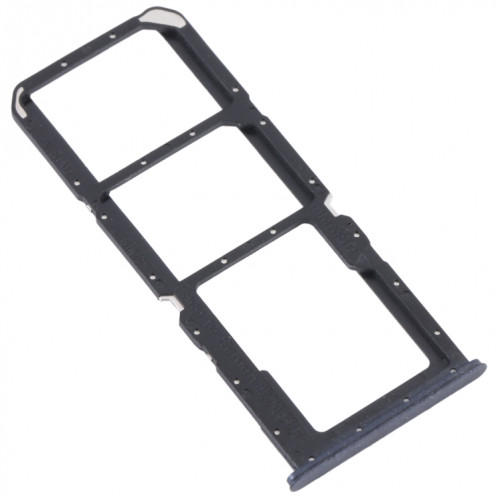 Pour OPPO K9x Plateau de carte SIM + Plateau de carte SIM + Plateau de carte Micro SD (Noir) SH684B638-04