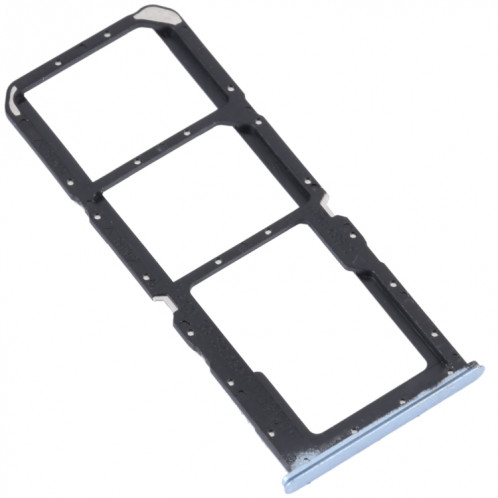 Pour OPPO K9x Plateau de carte SIM + Plateau de carte SIM + Plateau de carte Micro SD (Bleu) SH684L769-04