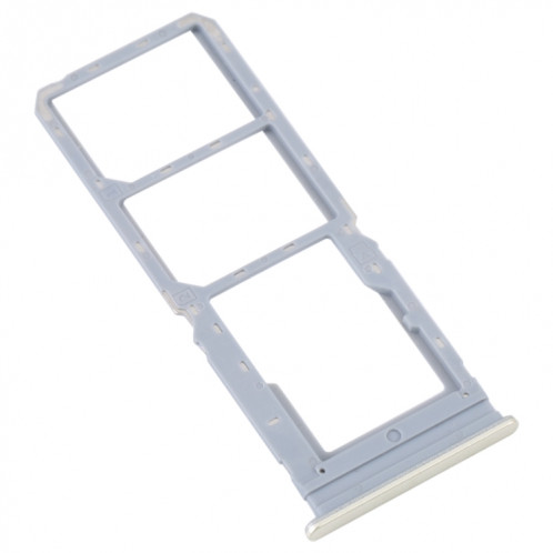 Pour vivo Y16 plateau de carte SIM + plateau de carte SIM + plateau de carte Micro SD (jaune) SH695Y11-04
