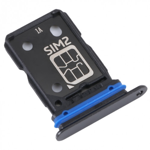 Pour vivo X80 plateau de carte SIM + plateau de carte SIM (noir) SH698B210-04