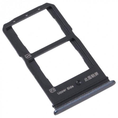 Pour vivo Y55S 5G plateau de carte SIM + plateau de carte SIM (noir) SH702B1399-04