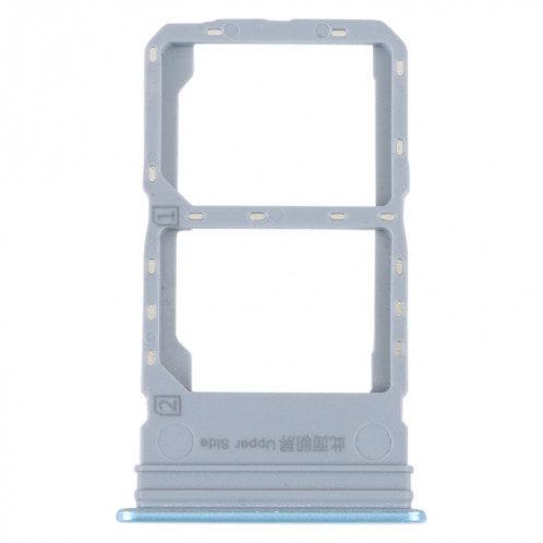 Pour vivo Y55S 5G plateau de carte SIM + plateau de carte SIM (bleu) SH702L243-04
