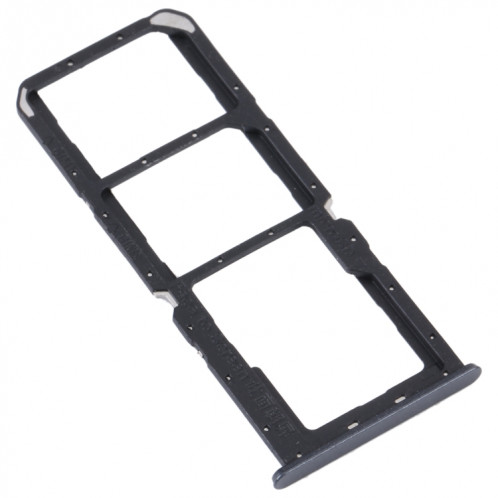Pour Realme C30 plateau de carte SIM + plateau de carte SIM + plateau de carte Micro SD (noir) SH706B474-04