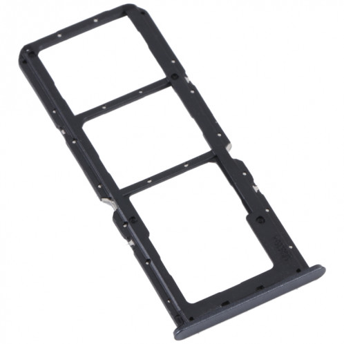 Pour Realme C30 plateau de carte SIM + plateau de carte SIM + plateau de carte Micro SD (noir) SH706B474-04