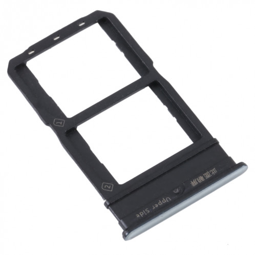 Pour Realme GT Neo3 plateau de carte SIM + plateau de carte SIM (argent) SH707S1175-04