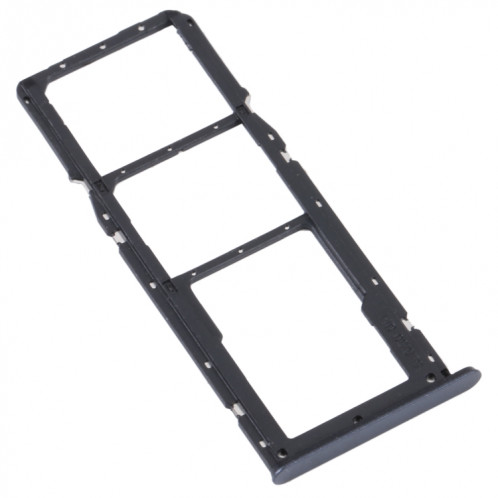 Pour Realme C35 plateau de carte SIM + plateau de carte SIM + plateau de carte Micro SD (noir) SH709B917-04