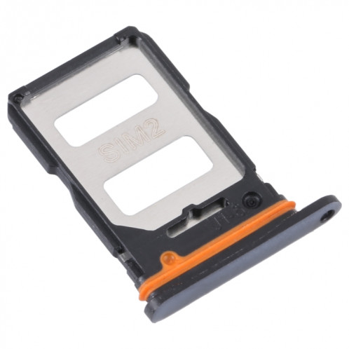 Pour Xiaomi Redmi K50 Ultra / 12T / 12T Pro Plateau de carte SIM + Plateau de carte SIM (Noir) SH710B1513-04