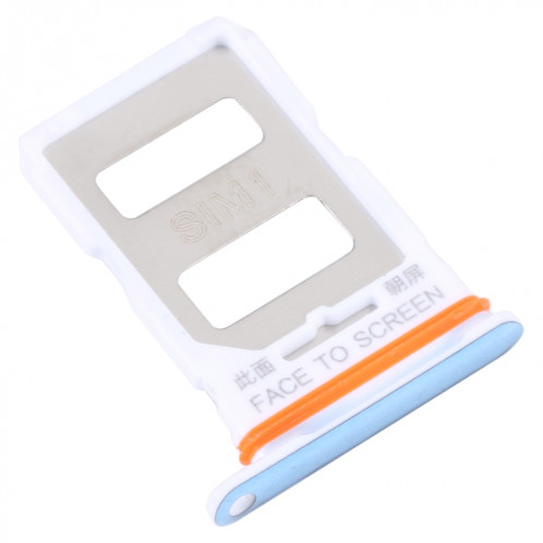Pour Xiaomi Redmi K50 Ultra / 12T / 12T Pro Plateau de carte SIM + Plateau de carte SIM (Bleu) SH710L1058-04