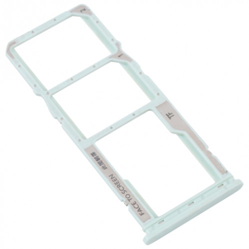 Pour Xiaomi Redmi A1 2022 / Redmi A1+ Plateau de carte SIM + Plateau de carte SIM + Plateau de carte Micro SD (Vert) SH713G919-04