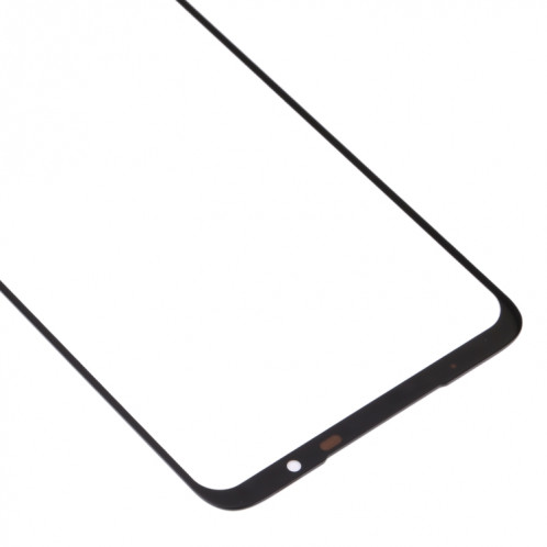 Pour Asus ROG Phone 5S / 5S Pro ZS676KS Lentille extérieure en verre avec adhésif OCA optiquement transparent (noir) SH723B1983-06