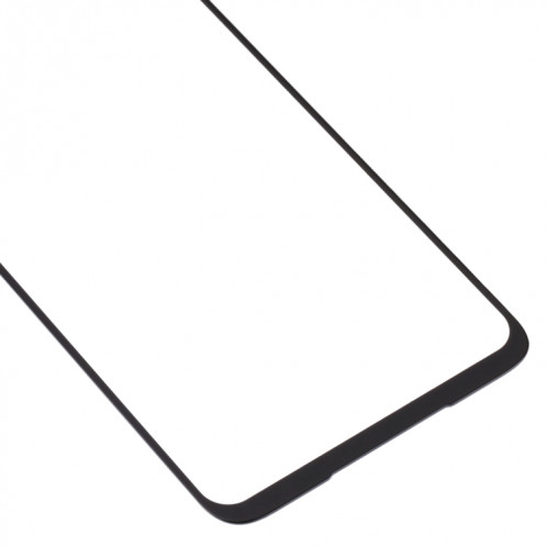 Pour Asus ROG Phone 5S / 5S Pro ZS676KS Lentille extérieure en verre avec adhésif OCA optiquement transparent (noir) SH723B1983-06