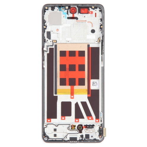 Écran LCD d'origine pour assemblage complet de numériseur OPPO Reno9 avec cadre (or) SH724J807-06