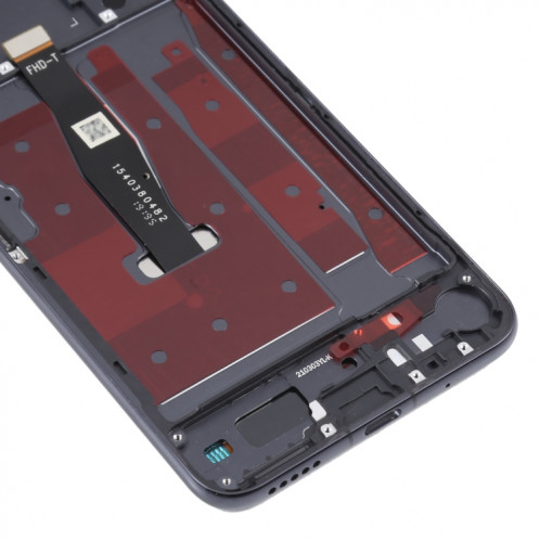 Écran LCD d'origine pour Honor 20 / Huawei Nova 5T Digitizer Assemblage complet avec cadre (Noir) SH739B1039-05