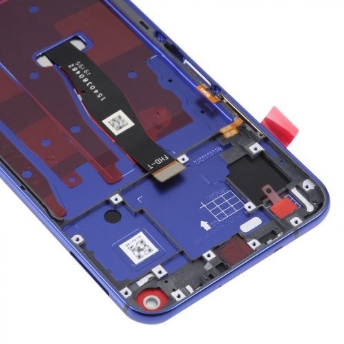 Écran LCD d'origine pour Honor 20 / Huawei Nova 5T Digitizer Assemblage complet avec cadre (Bleu) SH739L1791-05