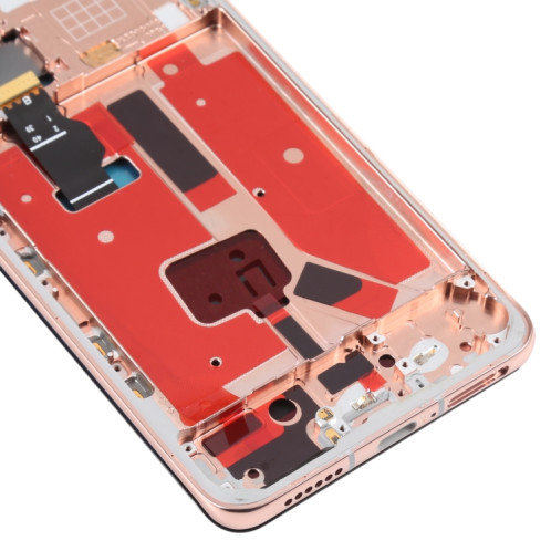 Écran LCD d'origine pour Huawei P40 Pro Numériseur Assemblage complet avec cadre (Or) SH740J1755-05