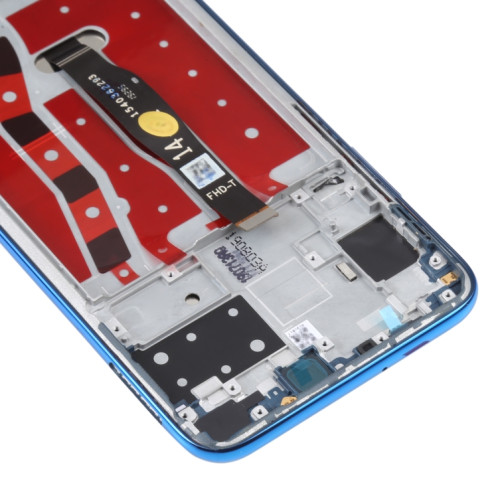 Écran LCD d'origine pour Huawei P20 Lite 2019 Ensemble complet de numériseur avec cadre (Bleu) SH741L1701-05