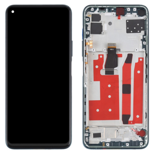 Écran LCD d'origine pour Huawei Nova 7 SE / Honor 30S Digitizer Assemblage complet avec cadre (Vert) SH43GL380-05