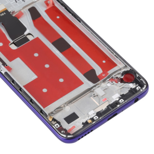 Écran LCD d'origine pour Huawei Nova 7 SE / Honor 30S Ensemble complet de numériseur avec cadre (Violet) SH43PL765-05