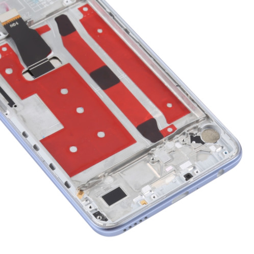Écran LCD d'origine pour Huawei Nova 7 SE / Honor 30S Digitizer Assemblage complet avec cadre (Argent) SH43SL1473-05