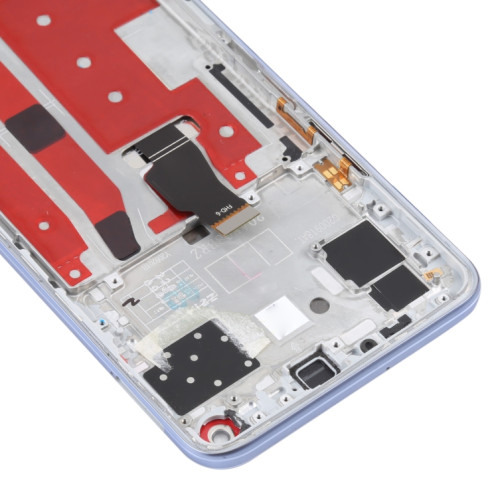 Écran LCD d'origine pour Huawei Nova 7 SE / Honor 30S Digitizer Assemblage complet avec cadre (Argent) SH43SL1473-05