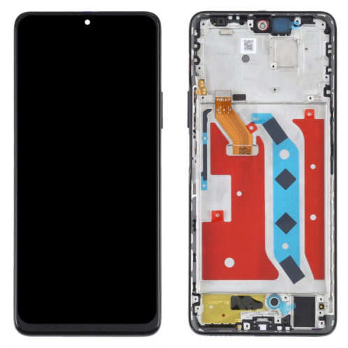 Écran LCD d'origine pour Honor X30 Digitizer Full Assembly avec cadre (noir) SH744B1693-05