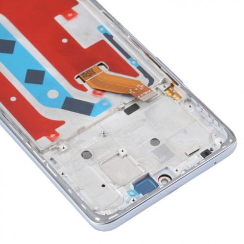 Écran LCD d'origine pour Honor X30 Digitizer Full Assembly avec cadre (Argent) SH744S1989-05