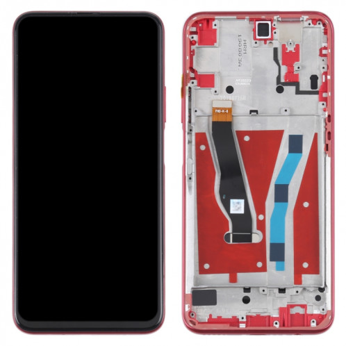 Ecran LCD d'origine pour Honor 9X / 9X Pro / Huawei Y9s Digitizer Assemblage complet avec cadre (Rouge) SH745R1385-05